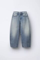 Kız Çocuk Baggy Denim Pantolon