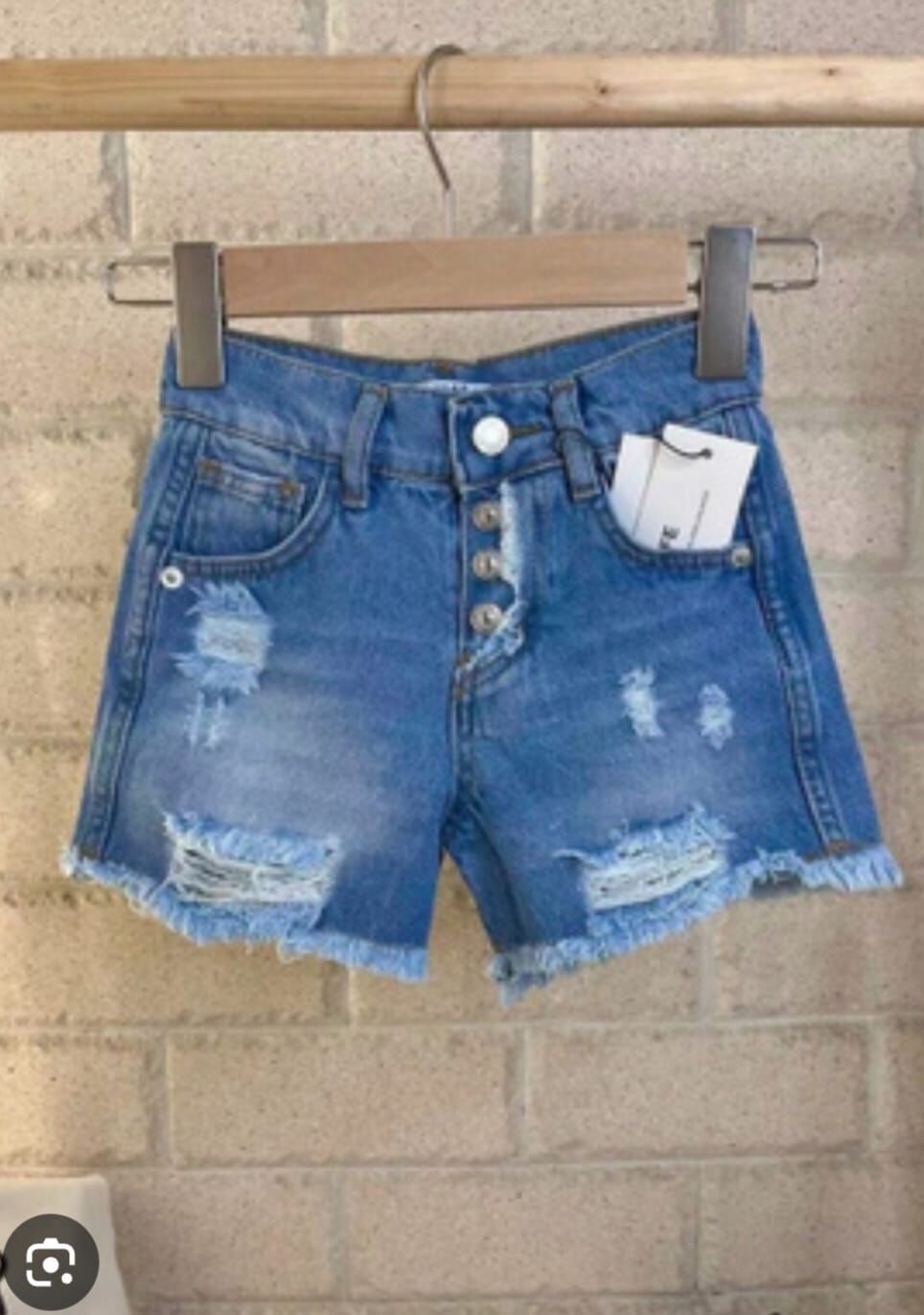 Kız Çocuk Denim Şort