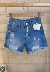 Kız Çocuk Denim Şort